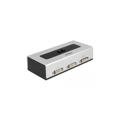 Produktbild von Delock Switch DVI 2 port manual bidirectional - Bildschirm-Switch - 2 x DVI - Desktop