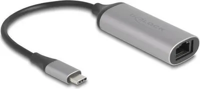 Zdjęcie produktu dla DELOCK USB Type-C Adapter zu 5 Gigabit LAN