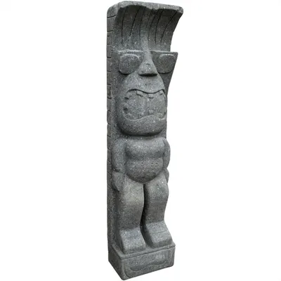Produktbild von Stonox Tiki Figur Panipat Basanit frostbeständig 24 x 34 x 150 cm