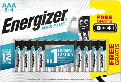 Obrázek produktu pro Energizer MAX Plus - typ AAA/12 8 4