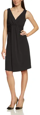 Produktbild von Swing Damen Drapiertes Cocktailkleid, Gr. 38, Schwarz (schwarz 100)