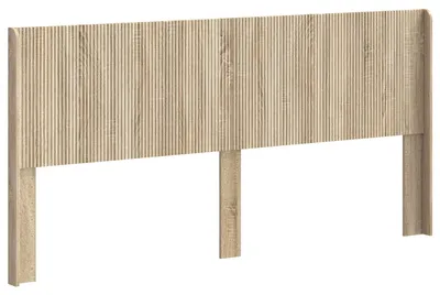 Image de Tête de lit vidaXL en bois composite chêne Sonoma