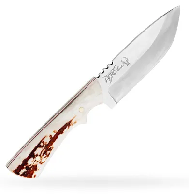 Produktbild von PREMAX Handgefertigtes Sportmesser RAZOR 89099 Edelstahl AISI 4060 für Lebensmittel cm. 12