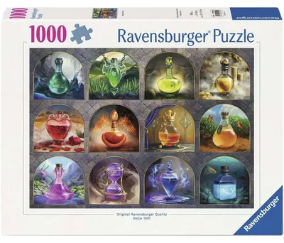 Produktbild von Erwachsenenpuzzle 1000 Teile - Zaubertränke