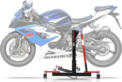 Immagine prodotto di Cavalletto centrale CS Power Evo per Suzuki GSX-R 1000 05-08 Rosso