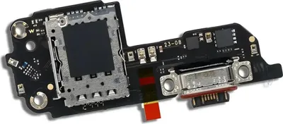 Produktbild von Originalplatine mit USB-C-Ladebuchse und SIM-Kartenleser für Xiaomi Redmi Note 14 Pro+ 5G (24115RA8EG)