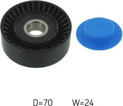Produktbild von SKF VKM 32243 Umlenkrolle Keilrippenriemen für JEEP GRAND CHEROKEE IV (WK, WK2) für CHRYSLER 300 C Touring (LX, LE) für FIAT Doblo Cargo (223)