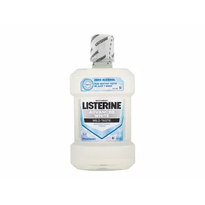 Obrázek produktu pro Listerine Advanced White Ústní Voda s Jemnou Příchutí 1000 ml - Účinná Ochrana Bílých Zoubků