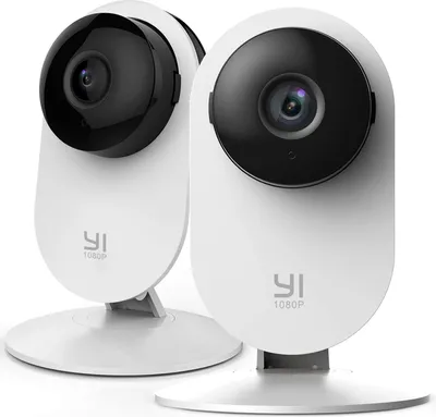 Produktbild von YI Home Kamera 1080P 2 Stück, IP Überwachungskamera Innen WLAN für Haustier/Baby