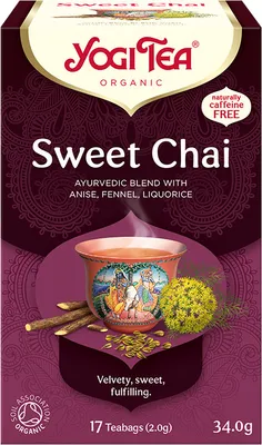 Produktbild von -TEE „SWEET CHAI“ (17 x 2 g) 34 g – YOGI TEA