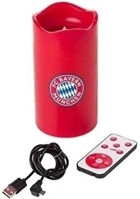 Immagine prodotto di Candela di cera FC BAYERN MÜNCHEN FCB LED con proiezione rotante del logo FCB