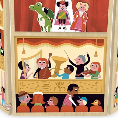 Produktbild von Vilac 7756, Freistehendes Puppentheater, Fee, 3 Jahr(e)