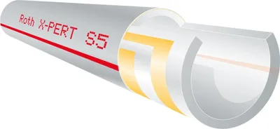 Produktbild von ROTH WERKE Systemrohr X-PERT S5+, 17mm, Bund mit 200m, 1 Stk.