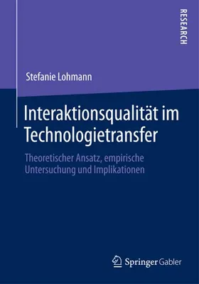 Obrázok produktu pre Interaktionsqualität im Technologietransfer