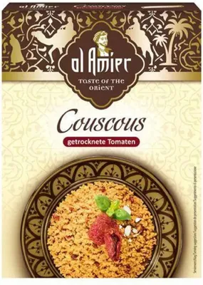 Produktbild von Couscous mit getrockneten Tomaten von al Amier, 200g