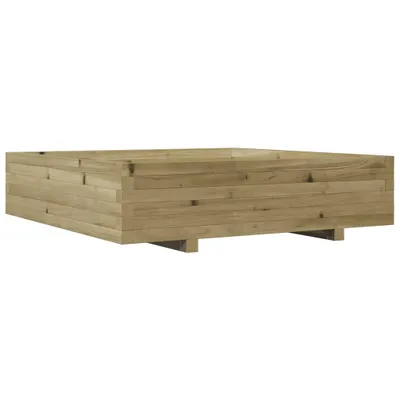 Zdjęcie produktu dla vidaXL Sadzarka 100x100x26,5 cm Drewno sosnowe Impregnowane