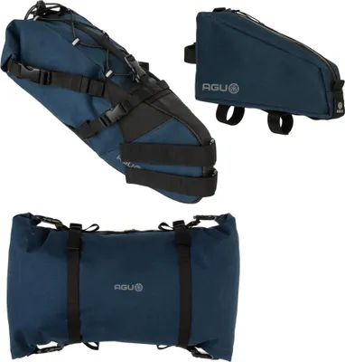 Produktbild von AGU Canvas Venture Taschenset Bikepacking Satteltasche Lenkertasche Rahmentasche