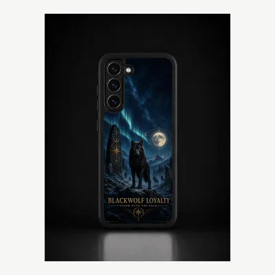 Zdjęcie produktu dla Etui do telefonu Samsung S23 Plus, pokrowiec ochronny z motywem wilka – LUNØIR ©