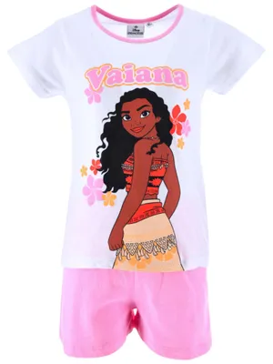 Produktbild von Schlafanzug kurz Disney Vaiana Weiß 98 cm