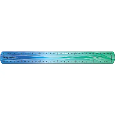 Produktbild von Lineal 30cm TWIST'n FLEX Decor sort.