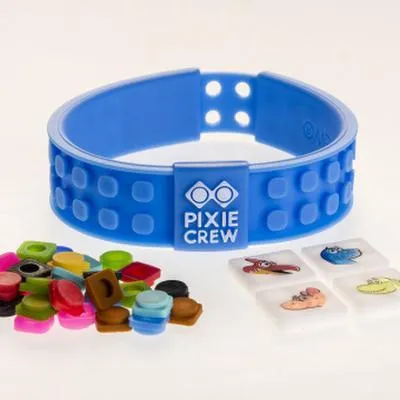 Produktbild von Pixie Crew Verstellbares Freundschaftsarmband Blau