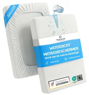 Productafbeelding van Waterdichte Matrasbeschermer 140 x 220 cm