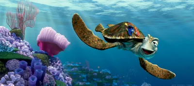 Zdjęcie produktu dla Plakat Disney „Gdzie jest Dory?” Niebieski – 600860 – 202 x 90 cm