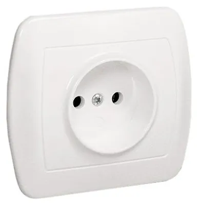 Produktbild von Kontakt-Simon AG1E/11, Weiß, Kunststoff, IP20, 250 V, 90 mm, 37,5 mm