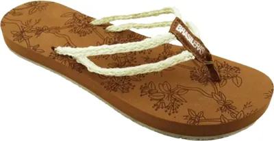 Productafbeelding van BRASILERAS Dames slippers voor het strand, wit, maat 39-40