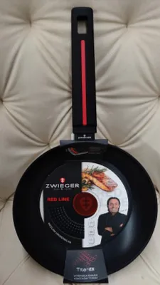 Produktbild von Zwieger Red Line Traditionelle Pfanne 28cm Titanex