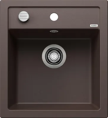 Produktbild von BLANCO Dalago 45, Braun, 1 Becken, 395 x 350 mm, 19 cm, 465 mm, 510 mm