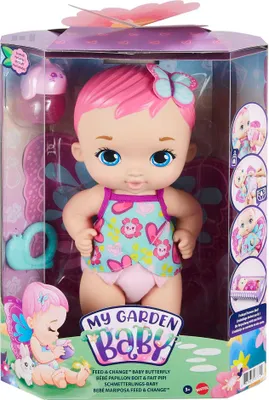 Zdjęcie produktu dla Lalka My Garden Baby Butterfly - fioletowy motyl