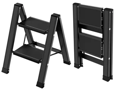 Zdjęcie produktu dla Drabina aluminiowa, udźwig do 150 kg, antypoślizgowa i przenośna