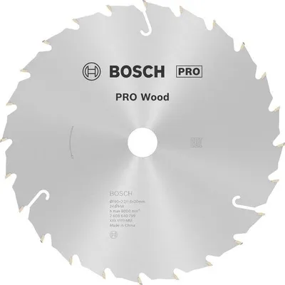 Produktbild von PRO Wood Kreissägeblatt, 190 x 2,4 x 20 mm, Z24