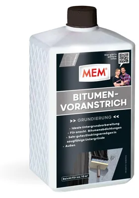 Produktbild von MEM Bitumen-Voranstrich - 1 l