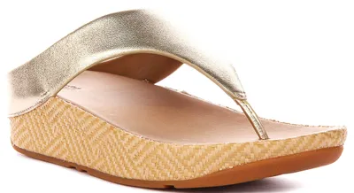 Produktbild von Fitflop Lulu Lux In Platino For Women – 3 UK - 36 EU - 5 US / Platino