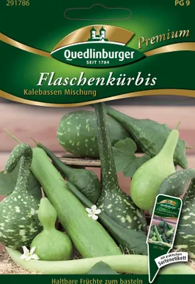 Produktbild von Quedlinburger Saatgut - Flaschen-Kürbis Mischung - Samen - 291786