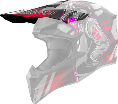 Immagine prodotto di Frontino Casco Airoh WRAAAP Cyber Rosso