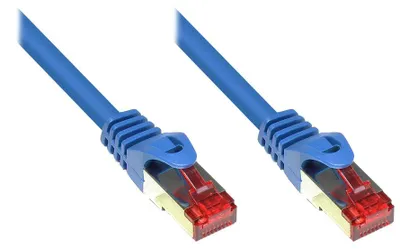 Produktbild von Good Connections Patchkabel CAT6 S/FTP 1,50m blau 250MHz