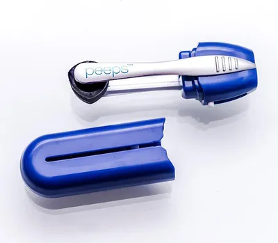 Produktbild von Brillenreiniger Reinigungsbürstenwerkzeuge für die Brillenpflege (Farbe blau)