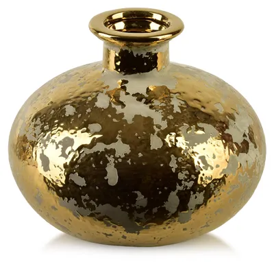 Zdjęcie produktu dla Yarine Gold Wazon 14X6X15Cm