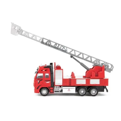 Zdjęcie produktu dla Metalowy wóz strażacki 1:38 czerwony 12 cm