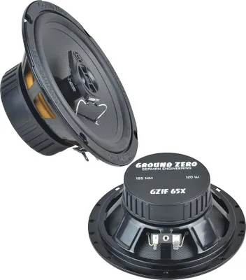 Produktbild von Ground Zero GZIF 65X 2-Wege Einbau-Lautsprecher-Paar, passiv, 80 Watt