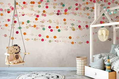 Produktbild von NEWROOM Tapete Reuel Beige Vliestapete - Modern Kreise Punkte Germany