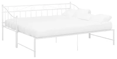 Immagine prodotto di Divano letto allungabile Struttura letto in metallo bianco 90x200 cm
