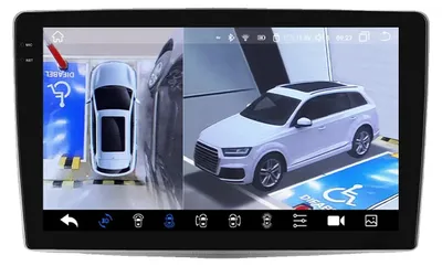 Immagine prodotto di Autoradio, touchscreen, dimensioni standard, compatibile con Alfa Romeo MiTo 955 dal 2008 al 2016, sistema QS8NPC con telecamera a 360°