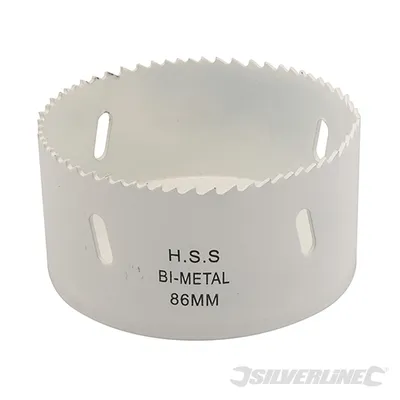 Obrázok produktu pre Bimetalová píla na diery 86 mm
