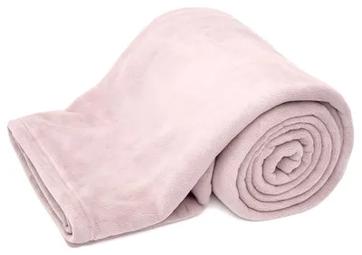 Produktbild von ARÔME HOME Mikroflanell-Decke Rosa, 150 × 200 cm, 220 g/m²
