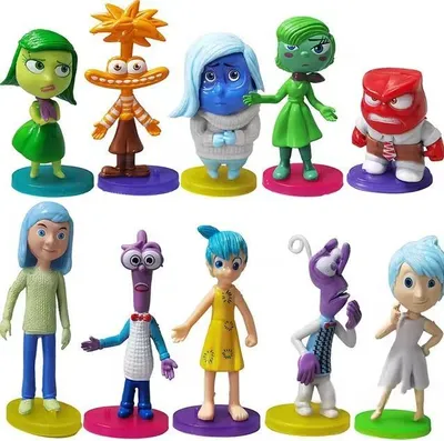 Obrázek produktu pro Figurky - V Hlavě 10 kusů figurek.