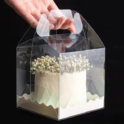 Immagine prodotto di Set di 10 scatole trasparenti per torte